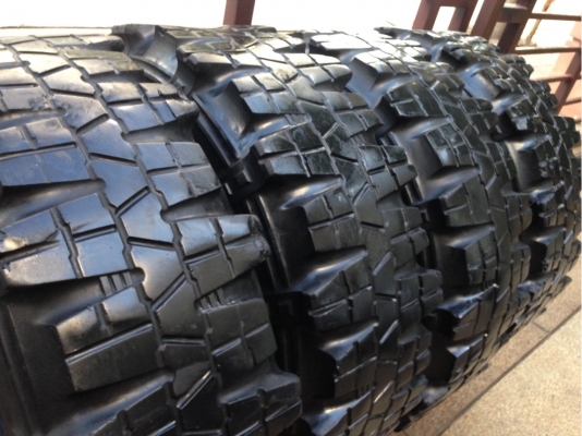 ยาง SIMEX Jungle trekker 34 10.5 R16 สภาพเข้าไร่เข้าสวน ลุยได้อีกนาน