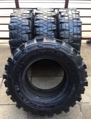 ยาง SIMEX Jungle trekker 34 10.5 R16 สภาพเข้าไร่เข้าสวน ลุยได้อีกนาน