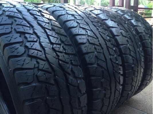 ยาง All Dunlop 31 10.5 R15 ปี12 ดอกหนา พร้อมใช้งาน