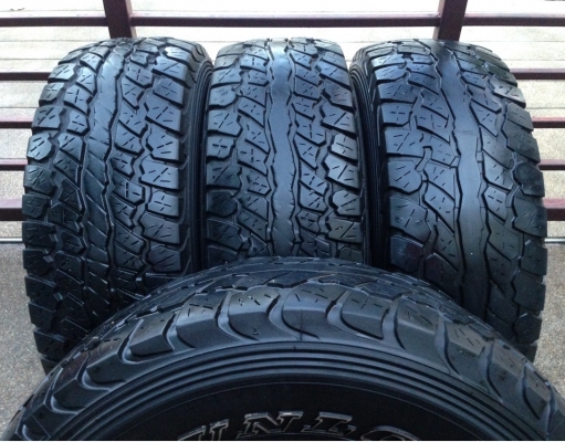 ยาง All Dunlop 31 10.5 R15 ปี12 ดอกหนา พร้อมใช้งาน