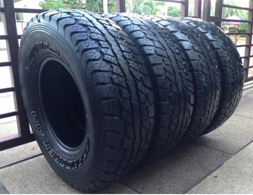 ยาง All Dunlop 31 10.5 R15 ปี12 ดอกหนา พร้อมใช้งาน