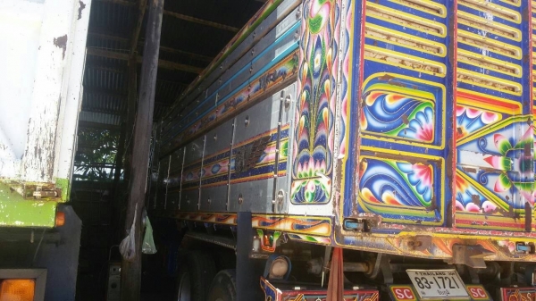 ขาย HINO MEGA 344 พ่วงแม่ลูก กระบะเนียมดั๊ม อู่ ซุ่นชัย รถปี 54