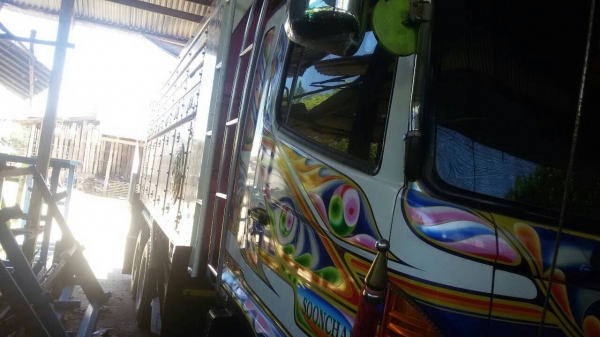 ขาย HINO MEGA 344 พ่วงแม่ลูก กระบะเนียมดั๊ม อู่ ซุ่นชัย รถปี 54