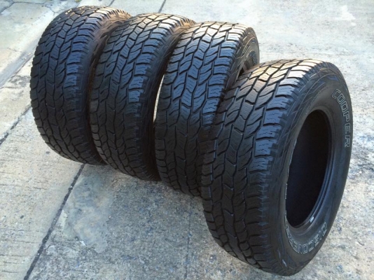 Cooper Discoverer A/T3 ขนาด 265 70 r17 มือ2 ปี13 ดอก8มิล