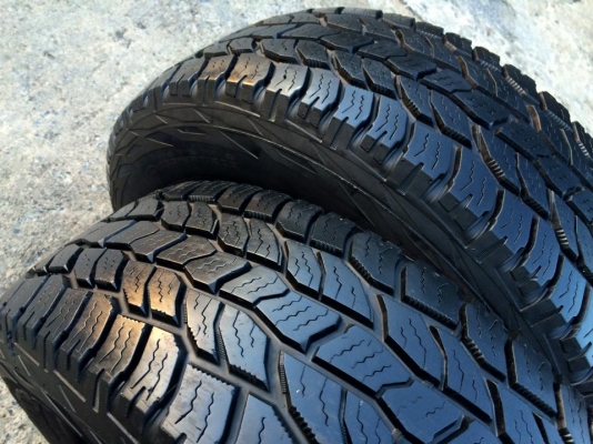 Cooper Discoverer A/T3 ขนาด 265 70 r17 มือ2 ปี13 ดอก8มิล