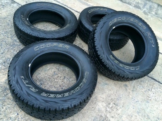 Cooper Discoverer A/T3 ขนาด 265 70 r17 มือ2 ปี13 ดอก8มิล