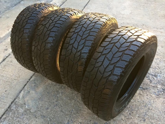 Cooper Discoverer A/T3 ขนาด 265 70 r17 มือ2 ปี13 ดอก8มิล