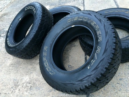 Cooper Discoverer A/T3 ขนาด 265 70 r17 มือ2 ปี13 ดอก8มิล