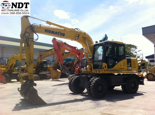 KOMATSU PW130-7K ใครสนใจติดต่อเข้ามาดูรถได้เลยครับ รถสวยครับ