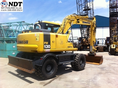 KOMATSU PW130-7K ใครสนใจติดต่อเข้ามาดูรถได้เลยครับ รถสวยครับ