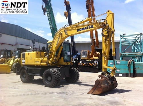 KOMATSU PW130-7K ใครสนใจติดต่อเข้ามาดูรถได้เลยครับ รถสวยครับ
