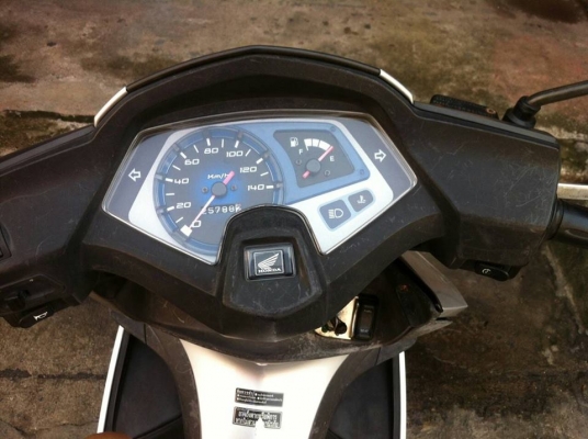 Airblade ปี 50 ล้อแม็ค  สีเทา รถบ้าน เครื่องเดิม มีเล่ม เอกสารพร้อม ภาษีเกิน 3 ปี