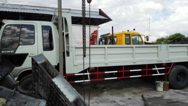 หกล้อมือสอง, Hino สิงไฮเทค ปี 95 FF3H/ 195 แรง สะเป็ค ยาว 7 เมตร กว้าง 2.5 เมตร