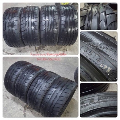 ขายจร้า ยางวิ่ง200กม. GT Radian Soft 195-50-15 หนึบๆ ดอกยางเหมือนใหม่ ทุกประการ ตุ่มหน้ายางยังมองเห็น ขายยกชุด เพียง 6,400฿