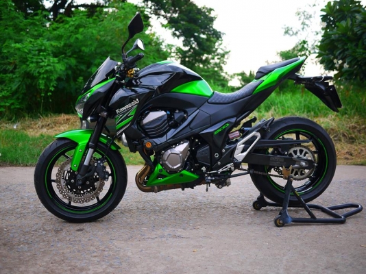 ขาย Kawazaki Z800 ปี 2015 โฉมใหม่ล่าสุด พร้อมทะเบียนแท้ รถสวยมากสภาพใหม่กริ๊ป