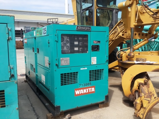 เครื่องกำเนิดไฟฟ้า Denyo DCA125SPK2 ส่งตรงจากญี่ปุ่น สภาพพร้อมใช้งาน ติดต่อ โสมธิดา 061-4194022