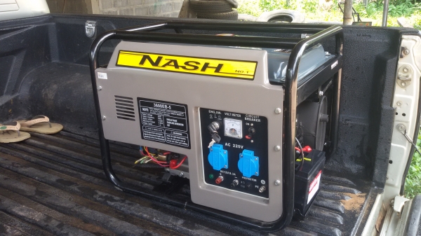 ขายเครื่องปั่นไฟของใหม่ซื้อมายังไม่ได้ใช้ขนาด5.5kw.ขาย11900บาท