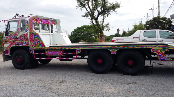 ขายรถ 10 ล้อ 2 เพลา เทลเลอร์รถเกี่ยว ISUZU ร็อกกี้ เครื่อง 6BG1=175 แรงม้า