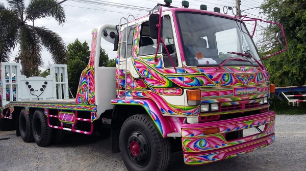 ขายรถ 10 ล้อ 2 เพลา เทลเลอร์รถเกี่ยว ISUZU ร็อกกี้ เครื่อง 6BG1=175 แรงม้า