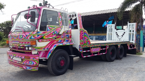 ขายรถ 10 ล้อ 2 เพลา เทลเลอร์รถเกี่ยว ISUZU ร็อกกี้ เครื่อง 6BG1=175 แรงม้า