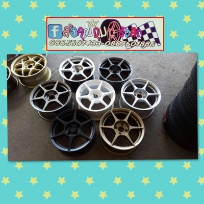 ล้อใหม่งานคุณภาพ Auto option.-SSW ล้วนๆ ขายดีที่สุด มีเยอะกว่าใคร. 15 P1 กว้าง7" ออฟ27-33-38 งานเหมือนสุด อยากได้สีไหน เรามีทุกสีนะ ล้อเปล่ากว้าง7"ชุดละ 9,900฿