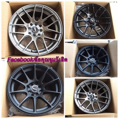 แม็กซ์ใหม่15" XXR527-530 กว้าง8-8.25" 4รู100/114 ราคาล้อเปล่า ชุดละ 12,900฿