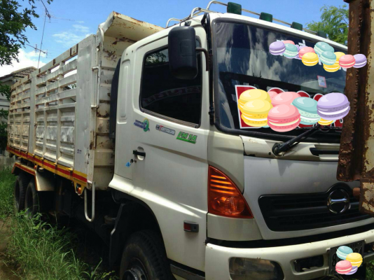 ขายรถบรรทุก 10 ล้อดัมพ์สามมิตร HINO MEGA 330 แรงม้าปี 2557 ไม่มีระบบลากพ่วง ราคา 1650000
