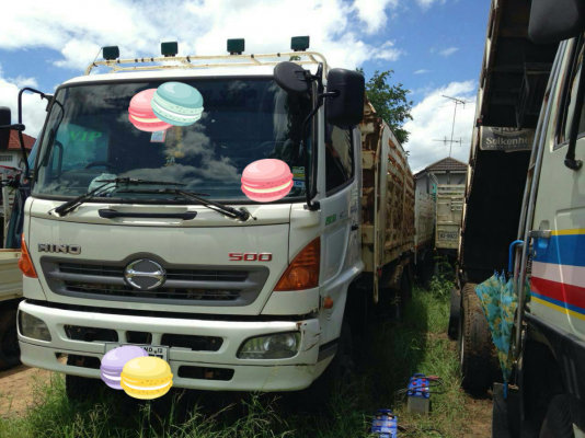 ขายรถบรรทุก 10 ล้อดัมพ์สามมิตร HINO MEGA 330 แรงม้าปี 2557 ไม่มีระบบลากพ่วง ราคา 1650000