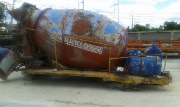 ขายชุดโม่ปูนของรถ 10 ล้อโม่ไดกิ้นขนาด 6 คิว อุปกรณ์ครบชุด ราคา 110000