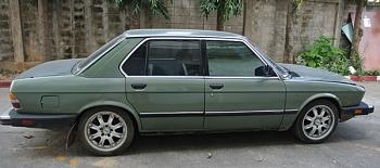 ขาย BMW520i e28 เครื่อง 1JZ ติดตั้งแก๊สพร้อมใช้ ราคาถูกๆ