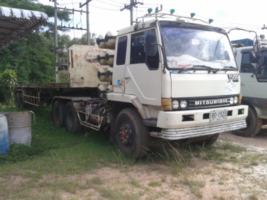 ขายค่ะมิตรซูไอ้ หลง   527   หัว+หาง ติดแก๊ส  NGV 260แรงม้า  2เพลา พร้อมใช้งาน (เจ้าของขายเอง)