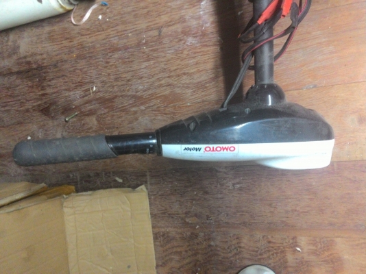 ขายมอเตอร์ไกด์OMOTO 34 LBลงน้ำครั้งเดียวลงกล่องตลอดพร้อมใช้ ขาย 2500