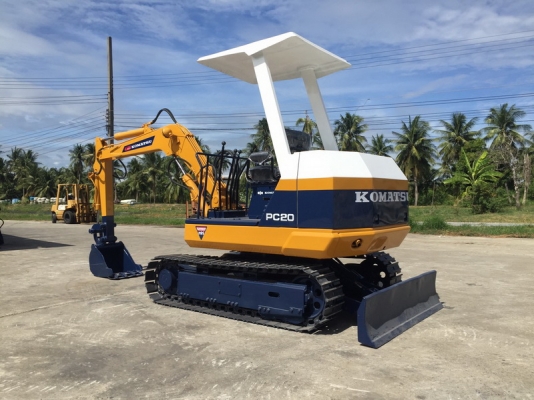 รถชุด KOMATSU PC20-3 มือสอง นำเข้าจากญี่ปุ่น