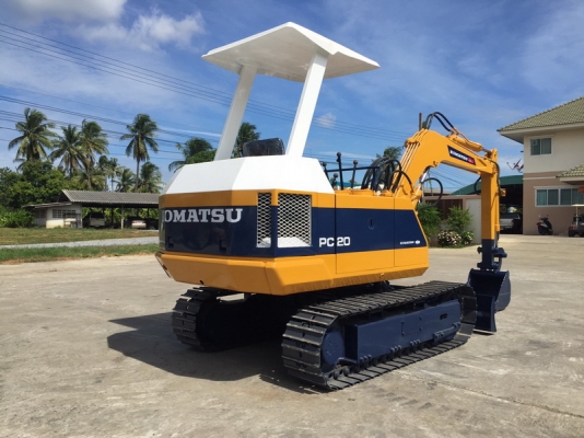 รถชุด KOMATSU PC20-3 มือสอง นำเข้าจากญี่ปุ่น