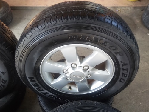 ขายล้อแม็กISUZU ขอบ16 ยาง245/70/16  4 ล้อ