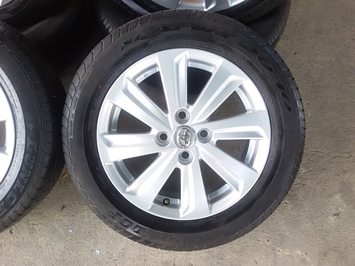 ขายล้อแม็กTOYOTA New VIOS พร้อมยาง ปี2314 4 ล้อ ขายล้อแม็กTOYOTA New VIOS พร้อมยาง ปี2314 4 ล้อ