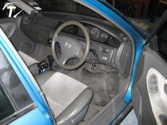 ขาย honda civic ex auto ติดแก๊สLPG ถังโดนัท