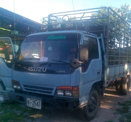 หกล้อ อีซูชุ NPR120 ฝาขาว ปี40 แอร์เย็นๆรถสวยเดิมๆ เล่มทะเบียน/โอน ราคา 425,000บ ต่อรองได้