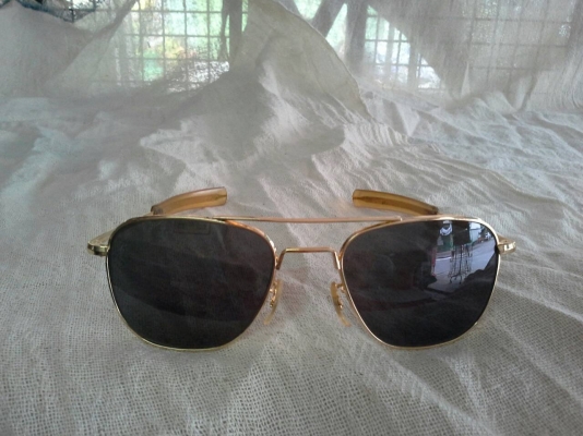 แว่นตาอเมริกันวินเทจ COMMAND/USA 23 K