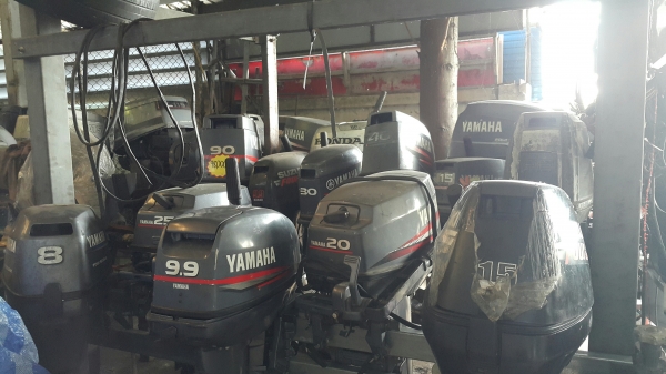 เครื่องเรือ Yamaha Honda Suzuki ทั้ง 2 และ 4 จังหวะ มือสองจากญี่ปุ่นมากมาย มีเกือบทุกรุ่น