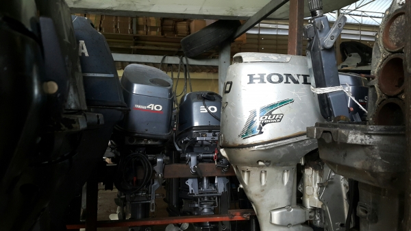 เครื่องเรือ Yamaha Honda Suzuki ทั้ง 2 และ 4 จังหวะ มือสองจากญี่ปุ่นมากมาย มีเกือบทุกรุ่น