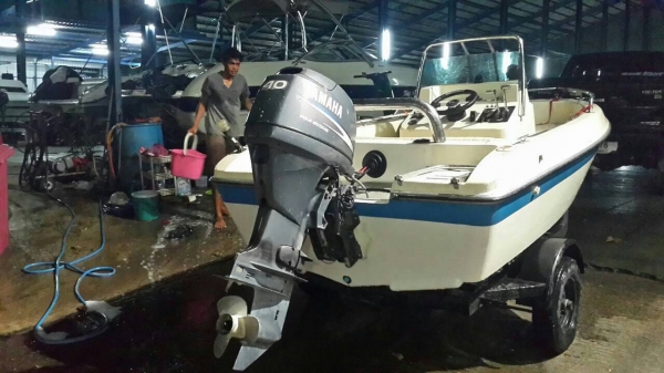 ขายเรือ 14 ฟุต เครื่องยามาฮ่า 40 four