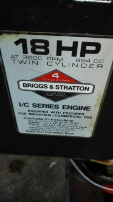 ======= Sold Out ======= เครื่องปั่นไฟ GENERAC 4 KVA.18 HP.ของใหม่เก่าเก็บ USA. 089-2499-123 นครปฐม