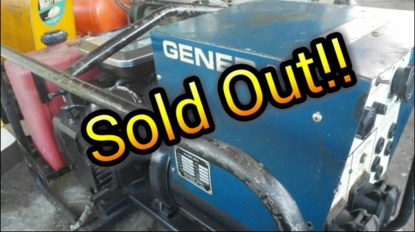======= Sold Out ======= เครื่องปั่นไฟ GENERAC 4 KVA.18 HP.ของใหม่เก่าเก็บ USA. 089-2499-123 นครปฐม
