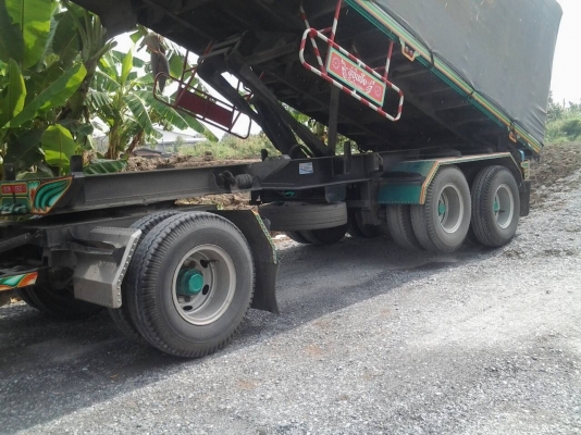 ขาย ISUZU GIGA 360 พ่วงแม่ลูก กระบะเนียมคอกเกษตรดั๊ม อู่ ซุ่นชัย รถจดทะเบียนปี 54