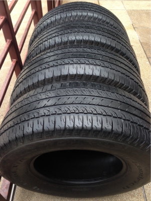 ยาง BF goodrich 265 70 16 ปี12 สภาพดี ดอกเยอะ ไม่มีปะ พร้อมใช้งาน ยาง BF goodrich 265 70 16 ปี12 สภาพดี ดอกเยอะ ไม่มีปะ พร้อมใช้งาน