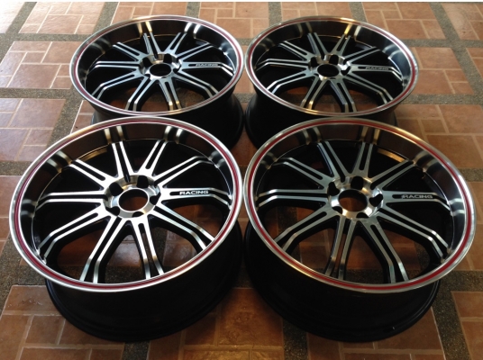 ล้อแนว VIP ขอบ18 5รู114 กว้าง 8นิ้ว off +42 สภาพสวย ไม่มีซ่อม
