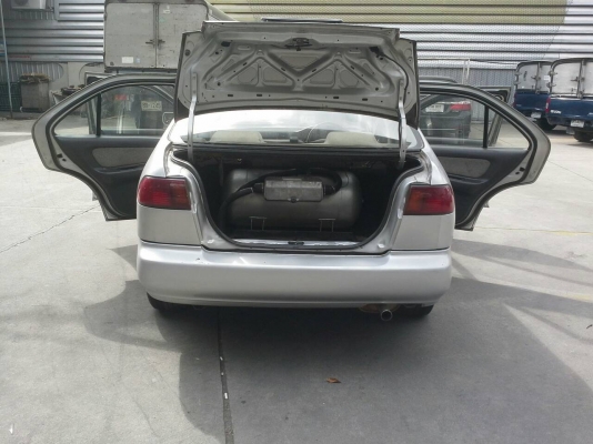 ขายนิสสัน ซันนี่ เครื่อง1.5 เกียร์ออโต้ ติดแก๊ส รถพร้อมใช้