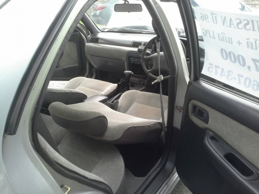 ขายนิสสัน ซันนี่ เครื่อง1.5 เกียร์ออโต้ ติดแก๊ส รถพร้อมใช้