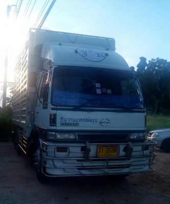 ฝากขาย 1,090,000บ สิบล้อ HINO FL1J YKA 210 ปี44 เพาเดียว ช่วงยาว 7ม.กะบะสะแตลเรส ทั้งลูก สภาพนางฟ้าสวยกริบ ทะเบียนพร้อมโอน ราคา 1,090,000บ ต่อรองได้